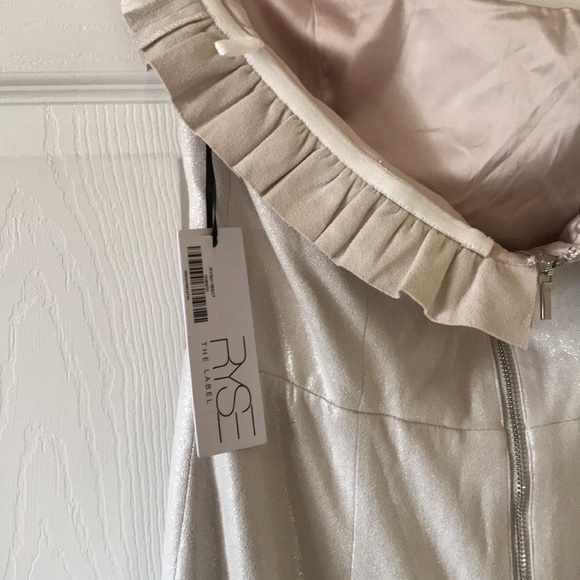 🦄 SAMPLE - RYSE the label metallic strapless - Picture 4 of 6